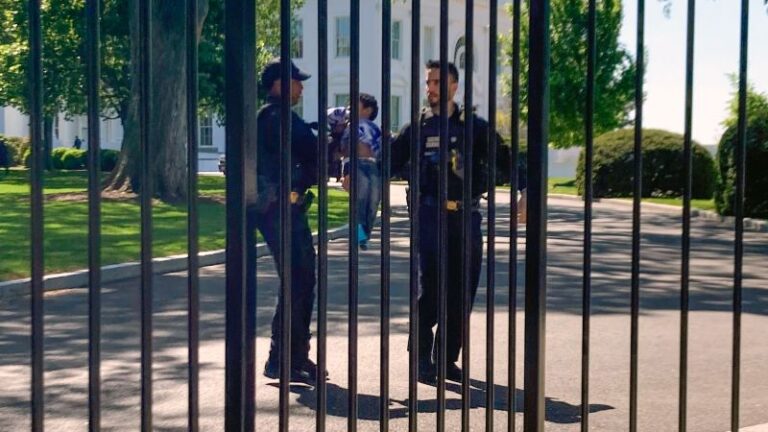 Tiny troubles: Toddler infiltrates White House grounds