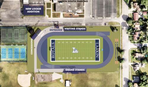 Plans revealed for Larkin High School’s new $11.8 million stadium